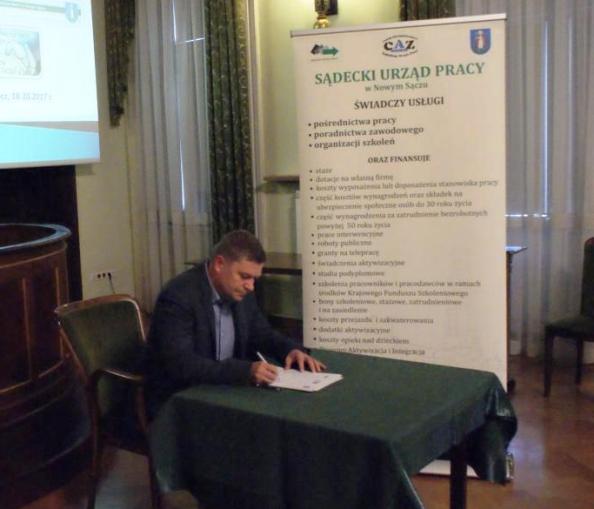Grzegorz Sus - Dyrektor Nowosądecki Inkubator Przedsiębiorczości