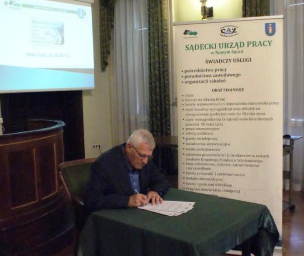 Jan First, Starszy Cechu – Prezes Zarządu Cech Rzemiosł Różnych i Przedsiębiorczości w Nowym Sączu