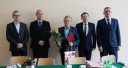 Pożegnanie długoletniego członka rady - Czesława Krupy (w środku)